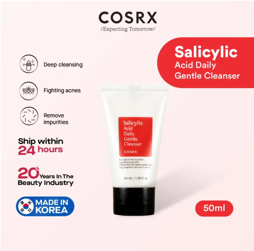 Cosrx Salicylic Acid Daily Gentle Cleanser - Image 2